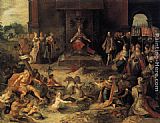 Allegory on the Abdication of Emperor Charles V in Brussels, 25 October 1555 by Frans the younger Francken
